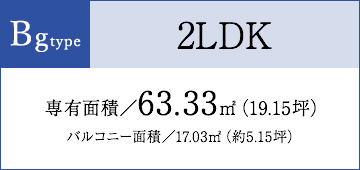 Bgtype 3LDK