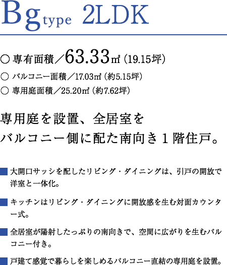 Bgtype 2LDK