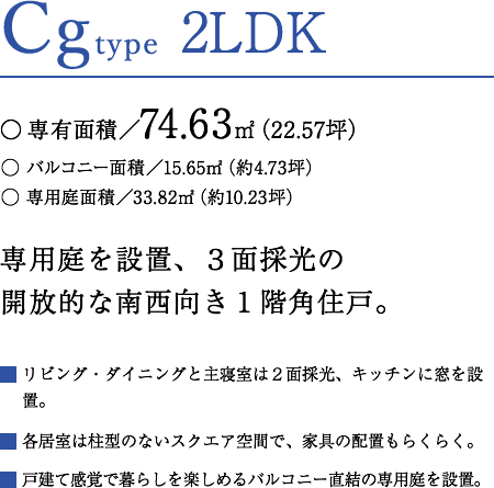 Cgtype 2LDK